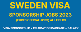 Sweden Visa Sponsorship Jobs