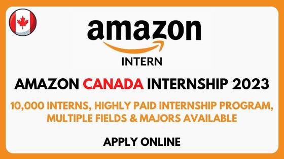 Amazon Internship Program in Canada